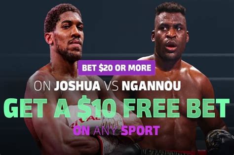 Anthony Joshua Vs Francis Ngannou Odds & Betting Tips.